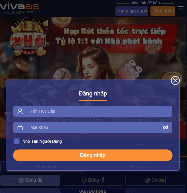 đăng nhập tài khoản viva88 đăng nhập tài khoản viva88