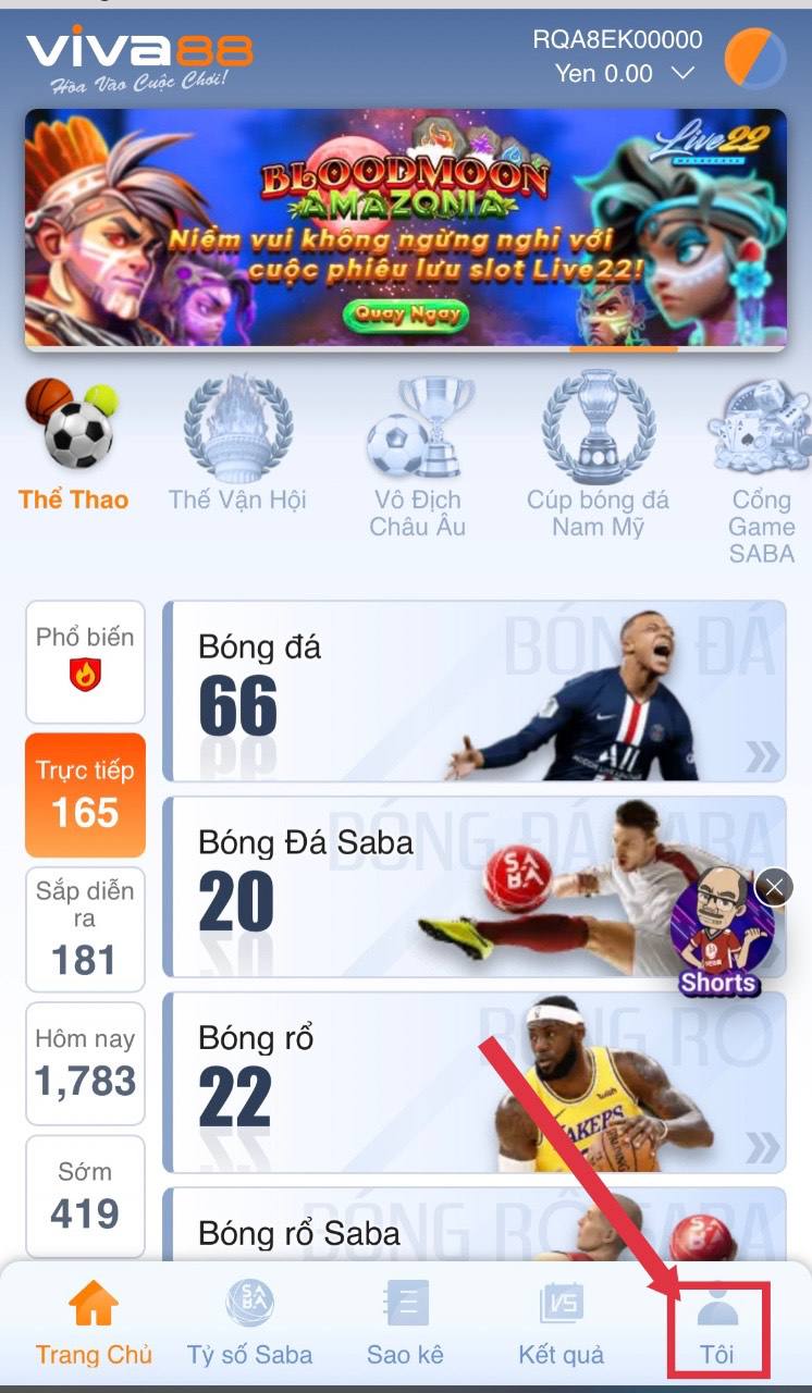 giao diện tài khoản bong88 giao diện tài khoản bong88